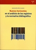Portada del libro Nuevos horizontes en el análisis de los registros y la normativa bibliográfica