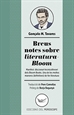 Portada del libro Breus notes sobre literatura-Bloom