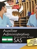 Portada del libro Auxiliar Administrativo. Servicio Andaluz de Salud (SAS). Temario específico. Vol. I.