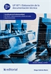 Portada del libro Elaboración de la documentación técnica. ifct0410 - administración y diseño de redes departamentales