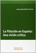 Portada del libro La Filiación en España: Una Visión Crítica