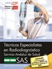 Portada del libro Técnicos Especialistas en Radiodiagnóstico. Servicio Andaluz de Salud (SAS). Simulacros de examen