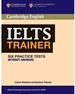 Portada del libro IELTS Trainer Six Practice Tests without Answers