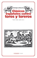 Portada del libro Clásicos españoles contra toros y toreros