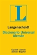 Portada del libro Diccionario Universal alemán/español
