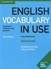 Portada del libro English Vocabulary in Use: Advanced Book with Answers