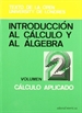 Portada del libro Introducción al cálculo y al álgebra. Cálculo aplicado