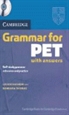 Portada del libro Cambridge Grammar for PET Book with Answers and Audio CD