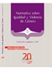 Portada del libro Normativa sobre igualdad y violencia de género. Colección Legislativa CEP