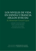 Portada del libro Los niveles de vida en España y Francia (siglos XVIII-XX)