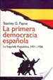 Portada del libro La primera democracia española