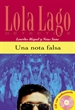 Portada del libro Una nota falsa,  Lola Lago + CD