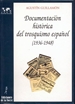 Portada del libro Documentación histórica del trosquismo español
