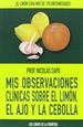 Portada del libro Mis observaciones clínicas sobre el limón, el ajo y la cebolla