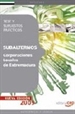Portada del libro Subalternos Corporaciones Locales Extremadura. Test y Supuestos Prácticos