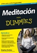 Portada del libro Meditación para Dummies