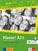 Portada del libro Klasse! a2.1, libro del alumno + audio + video