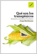Portada del libro Que son los transgenicos