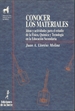 Portada del libro Conocer los materiales. Ideas y actividades para el estudio de la Física, Química y Tecnología en la ESO