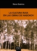 Portada del libro La cultura rusa en las obras de Nabokov