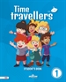 Portada del libro Time Travellers 1 Red Student's Book English 1 Primaria