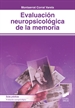 Portada del libro Evaluación neuropsicológica de la memoria