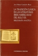 Portada del libro La tradición clásica en las literaturas iberoamericanas del siglo XX: bibliografía analítica