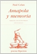 Portada del libro Amapola y memoria