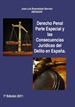 Portada del libro Derecho Penal Parte Especial y las Consecuencias Jurídicas del Delito en España