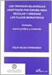 Portada del libro Los tratados bilaterales adoptados por España para regalar y ordenar los flujos migratorios: contexto, marco jurídico y contenido
