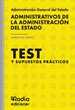 Portada del libro Administrativos de la Administración del Estado. Test y Supuestos prácticos.
