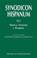 Portada del libro Synodicon Hispanum. XIV: Huesca, Tarazona y Zaragoza