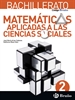 Portada del libro Código Bruño Matemáticas Aplicadas a las Ciencias Sociales 2 Bachillerato