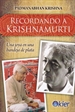 Portada del libro Recordando a Krishnamurti