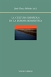 Portada del libro La cultura española en la Europa romántica