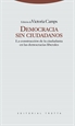 Portada del libro Democracia sin ciudadanos