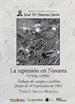 Portada del libro La represión en Navarra (1936-1939) Tomo I. Ablitas-Marcilla
