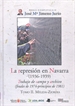 Portada del libro La represión en Navarra (1936-1939) Tomo II. Mélida-Ziordia