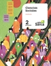 Portada del libro Ciencias sociales. 2 Primaria. Mas Savia. + Key Concepts Andalucía