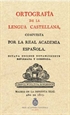 Portada del libro Ortografía de la lengua castellana. 1815