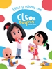 Portada del libro Cleo y Cuquín, Familia Telerín. Actividades - Pinta y colorea con Cleo y Cuquín