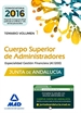 Portada del libro Cuerpo Superior de Administradores [Especialidad Gestión Financiera (A1 1200)] de la Junta de Andalucía. Temario Volumen 1