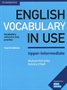 Portada del libro English Vocabulary in Use Upper-Intermediate Book with Answers