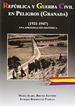 Portada del libro República y Guerra Civil en Peligros (Granada) (1931-1947). Una aproximación histórica