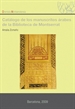 Portada del libro Catálogo de manuscritos árabes de la Biblioteca de Montserrat