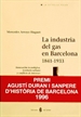 Portada del libro La industria del gas en Barcelona. 1841-1933