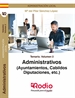 Portada del libro Administrativos (Ayuntamientos, Cabildos, Diputaciones, etc.) Temario Volumen 2