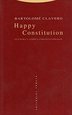 Portada del libro Happy constitution