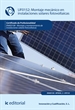 Portada del libro Montaje mecánico en instalaciones solares fotovoltaicas. ENAE0108 - Montaje y mantenimiento de instalaciones solares fotovoltaicas