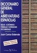 Portada del libro Diccionario general de abreviaturas españolas